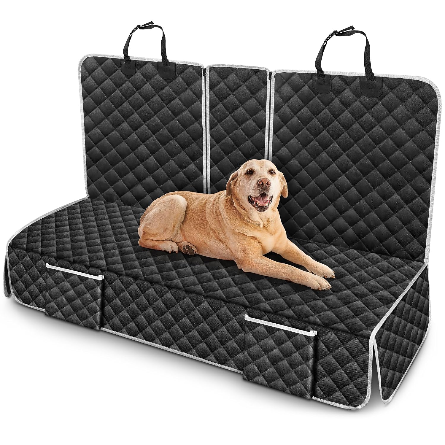 Dog Car Seat Cover for Lexus NX RX ES IS 250 350 350h 450h 500h 300h Back Seat Accessories, Waterproof Pet Bench Backseat Covers with Non-Slip Backing - 2000-2026 2027 NEW
