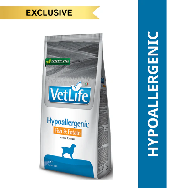Farmina Vet Life Fish & Potato Hypoallergenic Canine Formula Adult Dog Dry Food 12KG