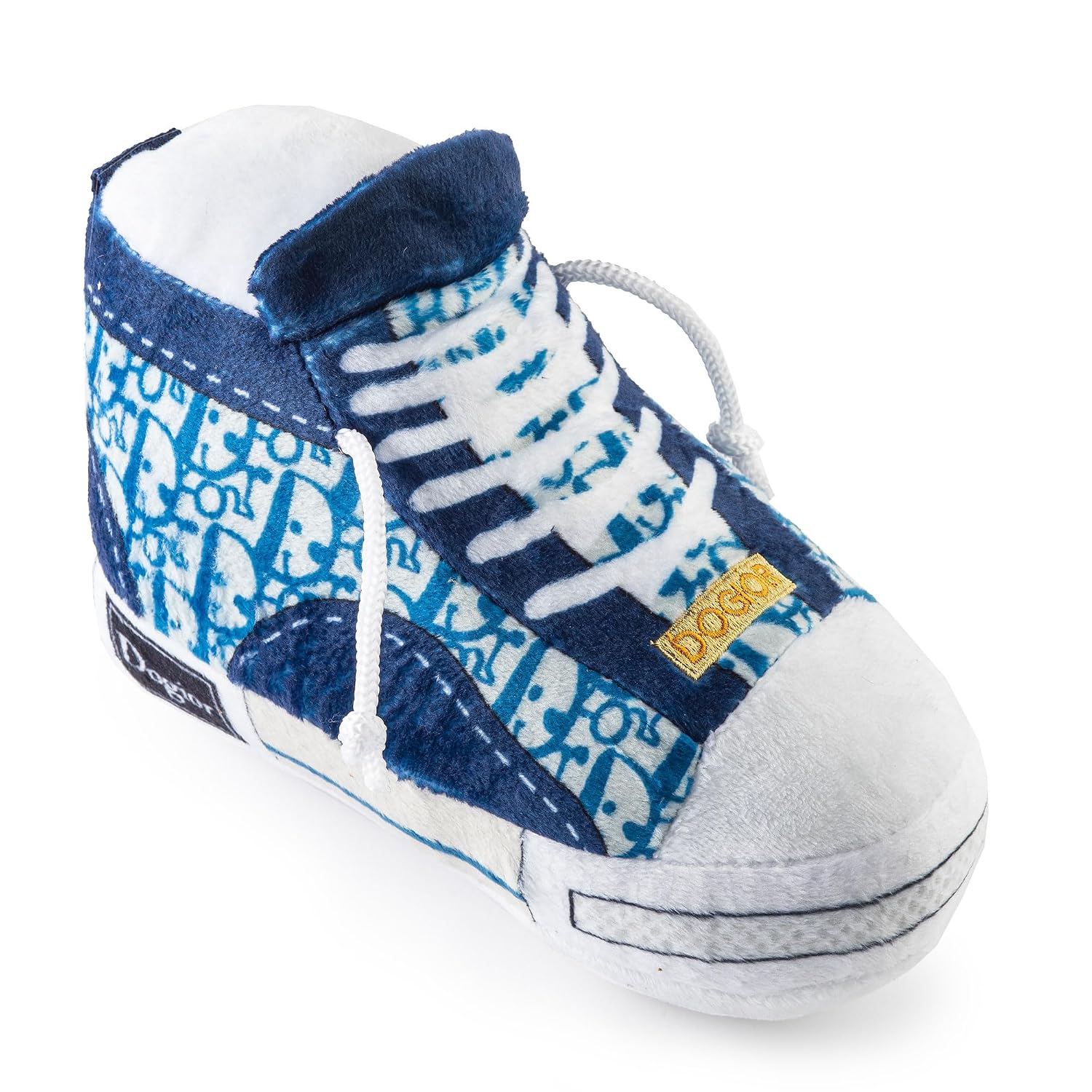 Haute Diggity Dog Fashion Hound Designer Shoes & Accessories Collection – Soft Plush Designer Dog Toys with Squeaker & Fun, Parody Designs from Safe, Machine-Washable Materials for All Breeds & Sizes