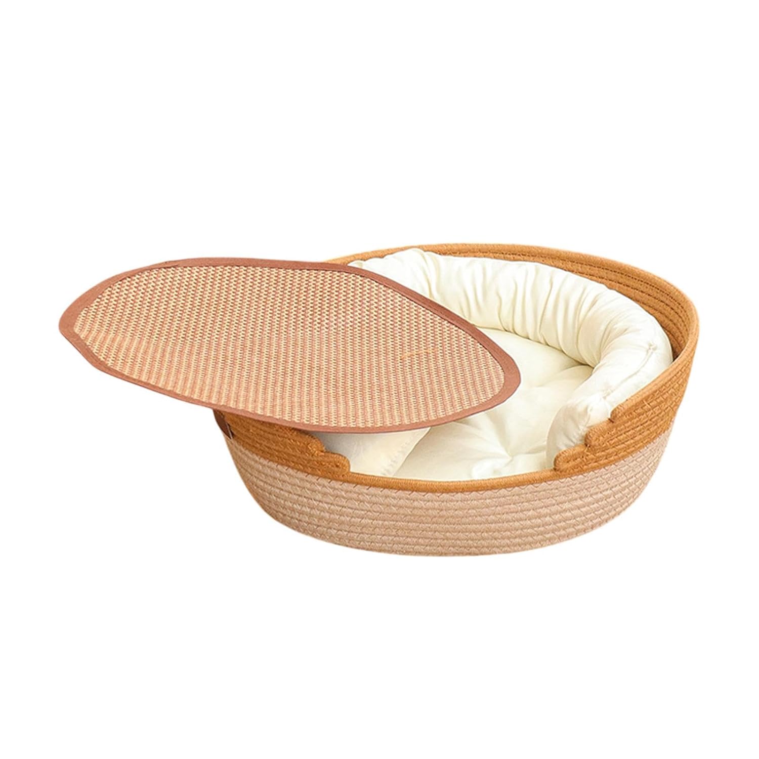 Pet Sleeping Bed Lounge Bed Pet Accessories with Soft Cushion Cat Bed Basket XL Pet Supplies Dog Supplies Beds