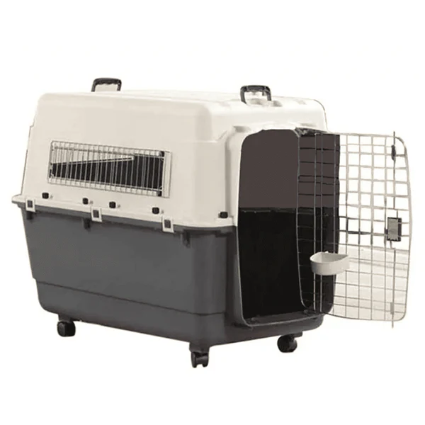 Savic Andes 5 Carrier for Dogs and Cats (Ivory) 32X22X23 in